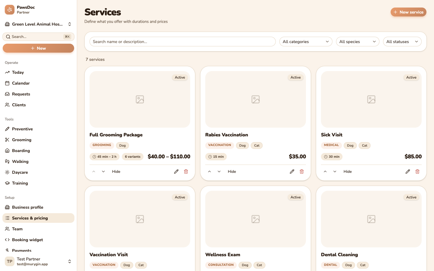 Services